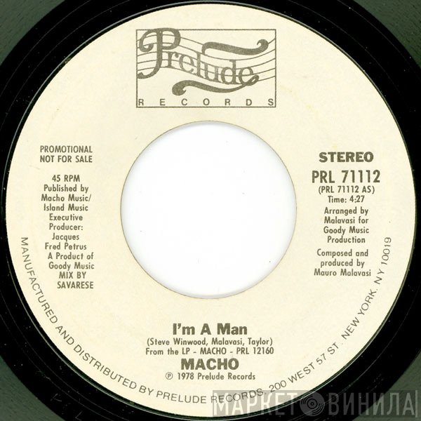 Macho - I'm A Man