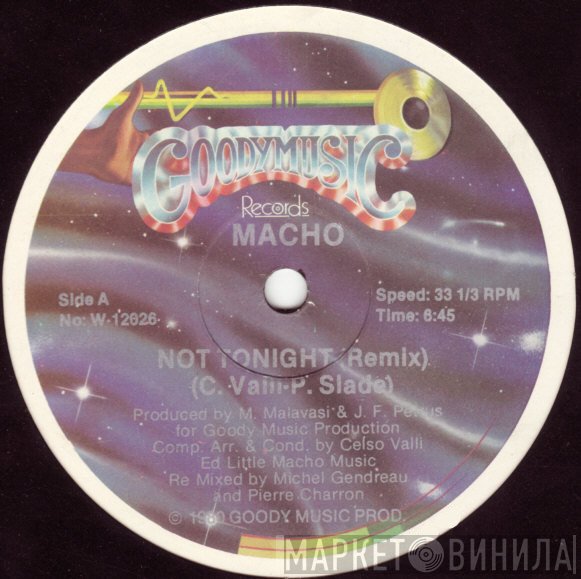 Macho  - Not Tonight