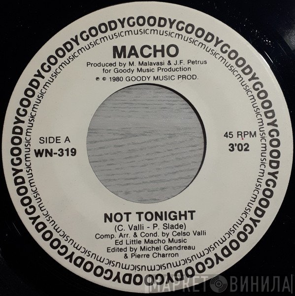 Macho  - Not Tonight
