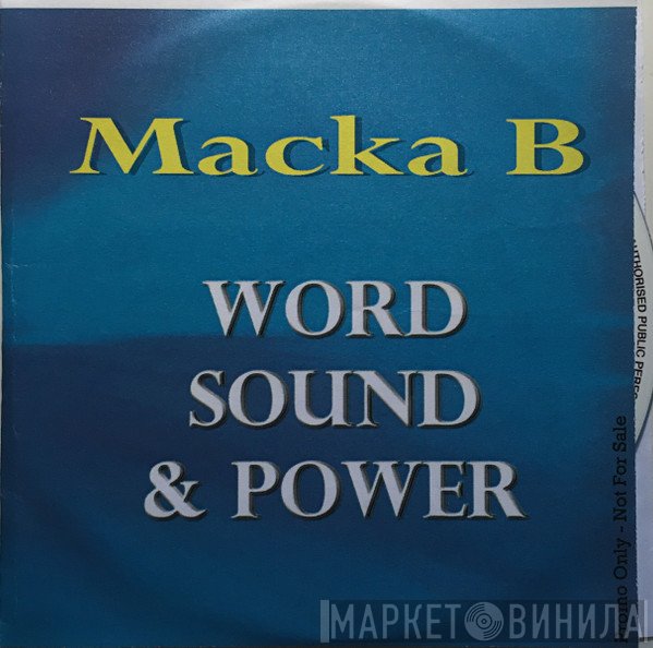 Macka B  - Word Sound & Power