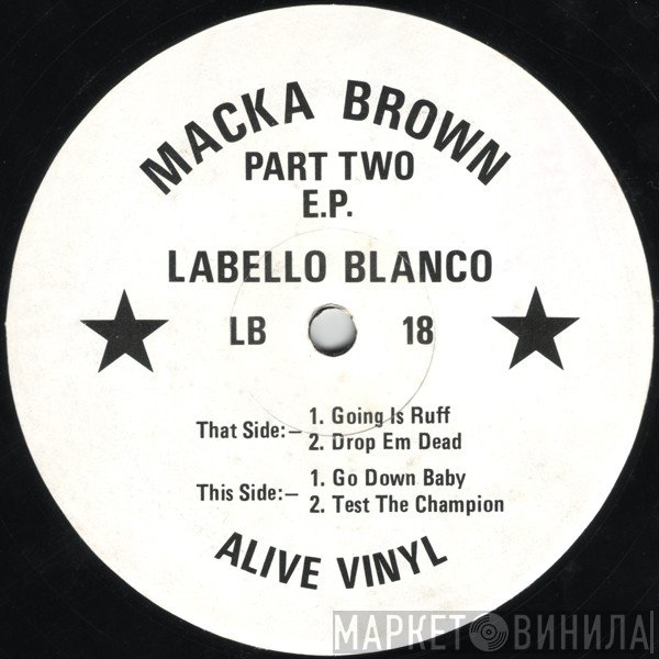 Macka Brown - Part Two E.P.