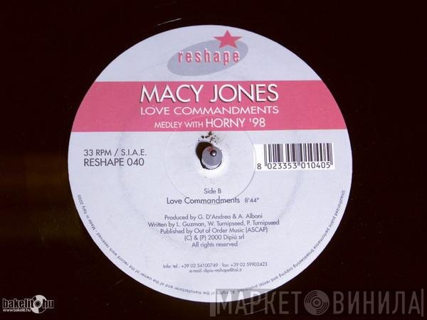 Macy Jones - Love Commandments Medley With Horny ´98