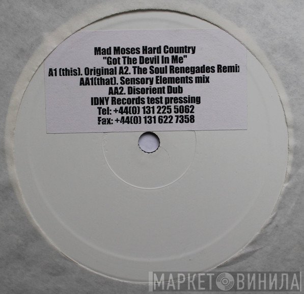 Mad Moses - Got The Devil In Me