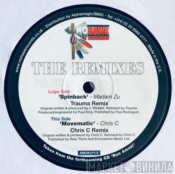 Madam Zu / Chris C  - Spinback / Movematic