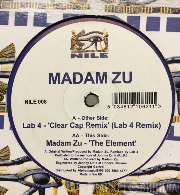 Madam Zu - Clear Cap Remix / The Element