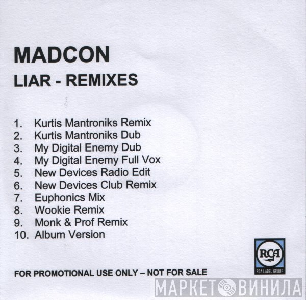 Madcon - Liar (Remixes)