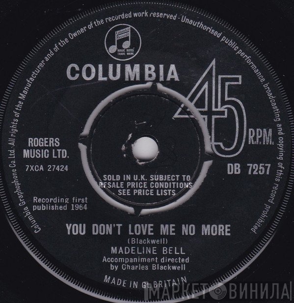 Madeline Bell - You Don't Love Me No More
