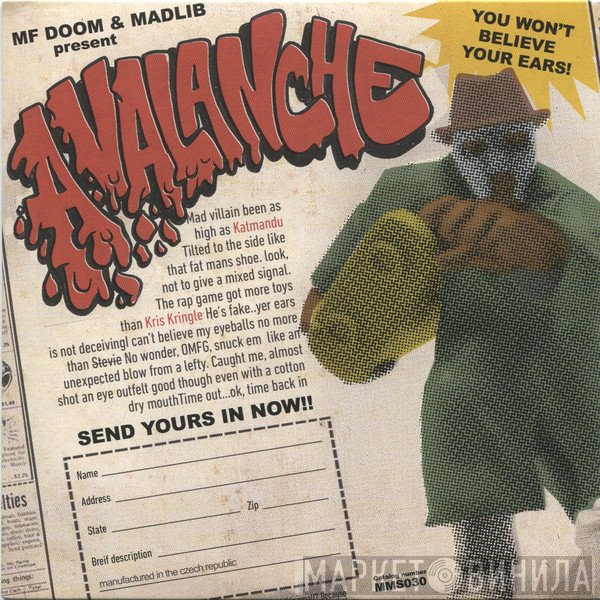 Madlib, MF Doom - Avalanche