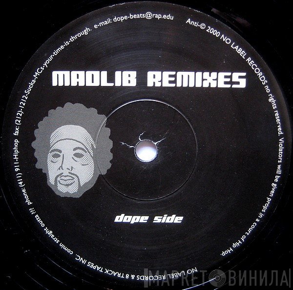 Madlib  - Madlib Remixes