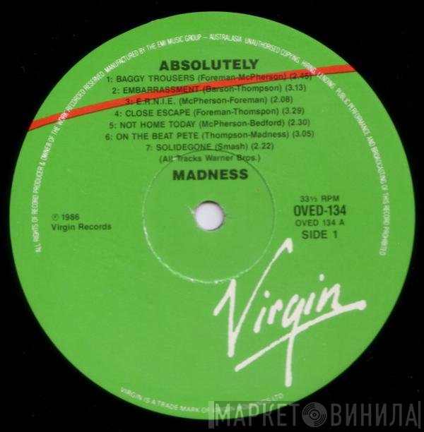 Madness  - Absolutely