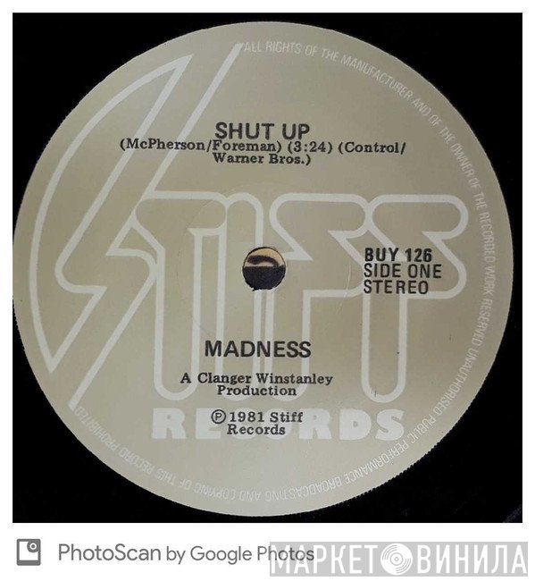 Madness  - Shut Up