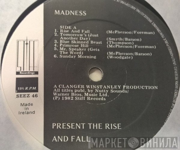 Madness  - The Rise And Fall