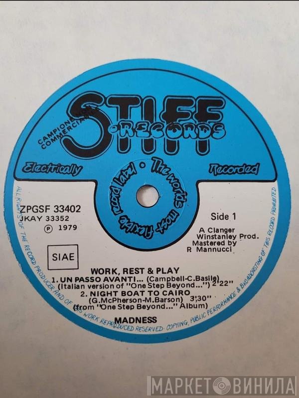 Madness  - Work Rest & Play