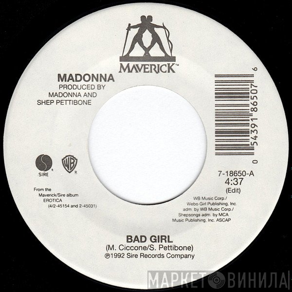 Madonna - Bad Girl