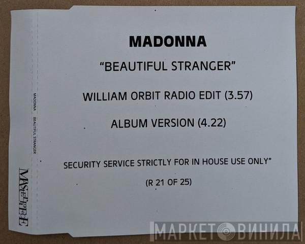 Madonna  - Beautiful Stranger