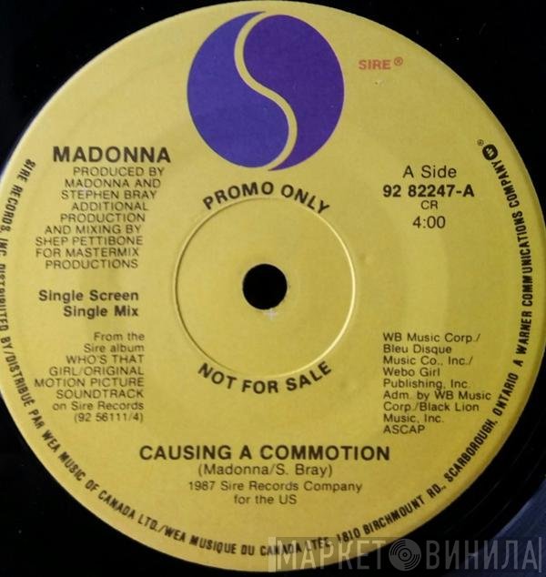 Madonna  - Causing A Commotion