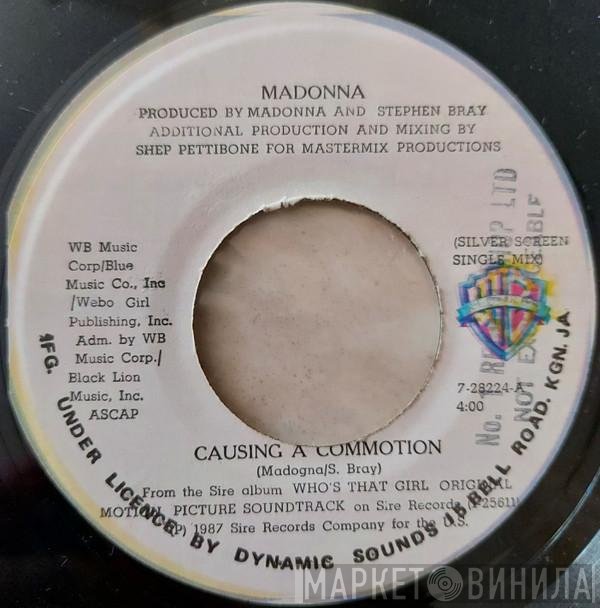 Madonna  - Causing A Commotion