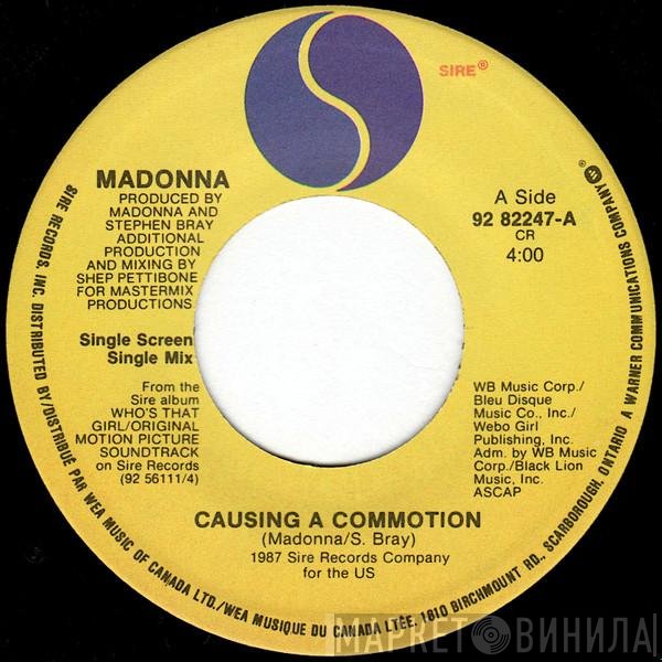 Madonna  - Causing A Commotion