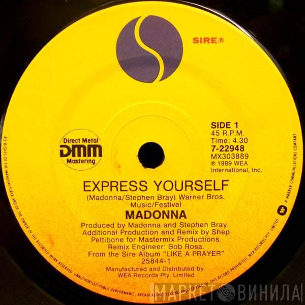 Madonna  - Express Yourself