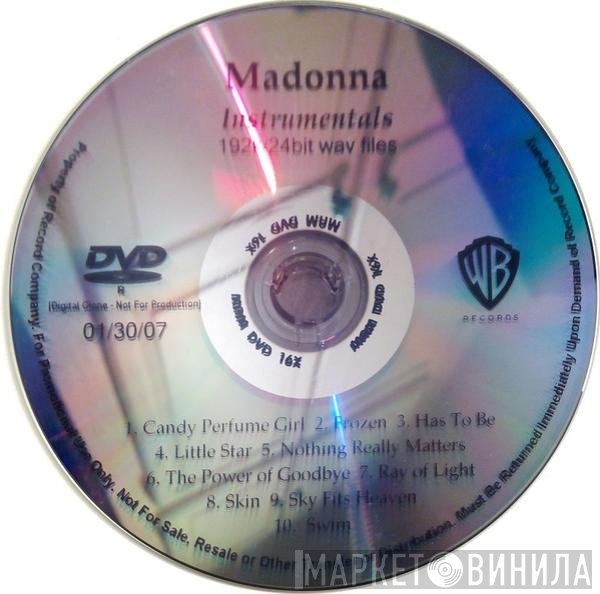 Madonna  - Instrumentals