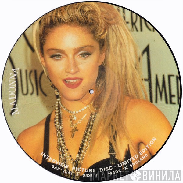 Madonna - Interview Picture Disc - Limited Edition