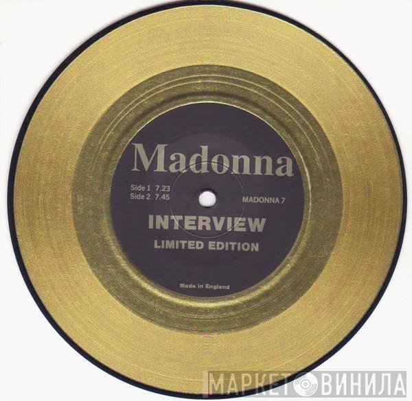 Madonna  - Interview