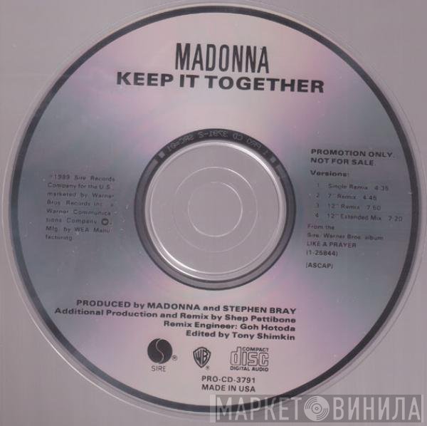 Madonna - Keep It Together