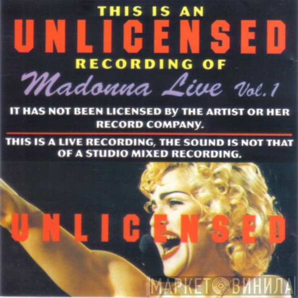 Madonna  - Live Vol. I