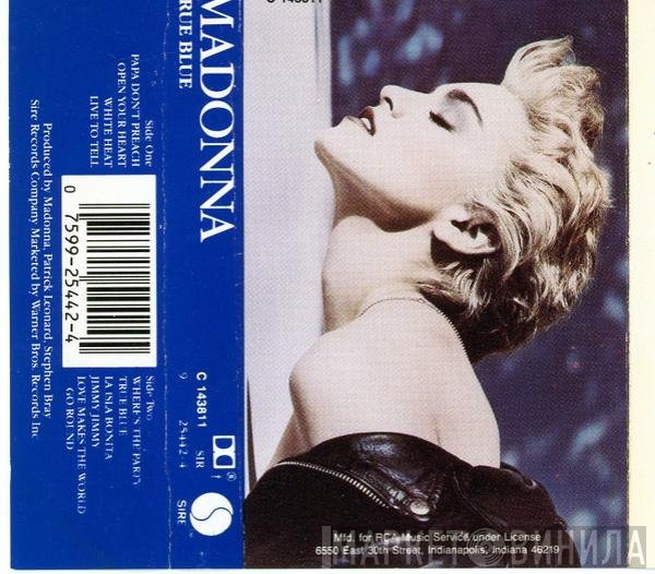 Madonna  - True Blue