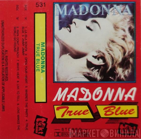 Madonna  - True Blue