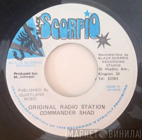 Mafia & Fluxy, Commander Shad - Original Radio Station