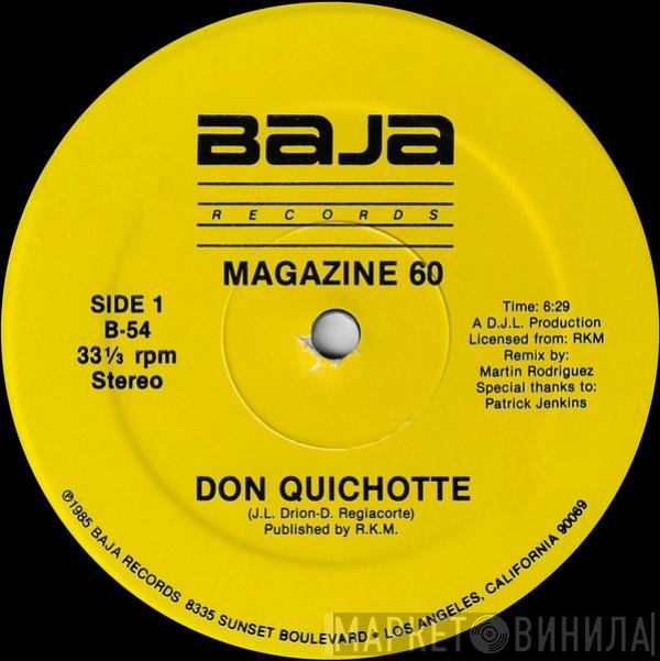 Magazine 60 - Don Quichotte