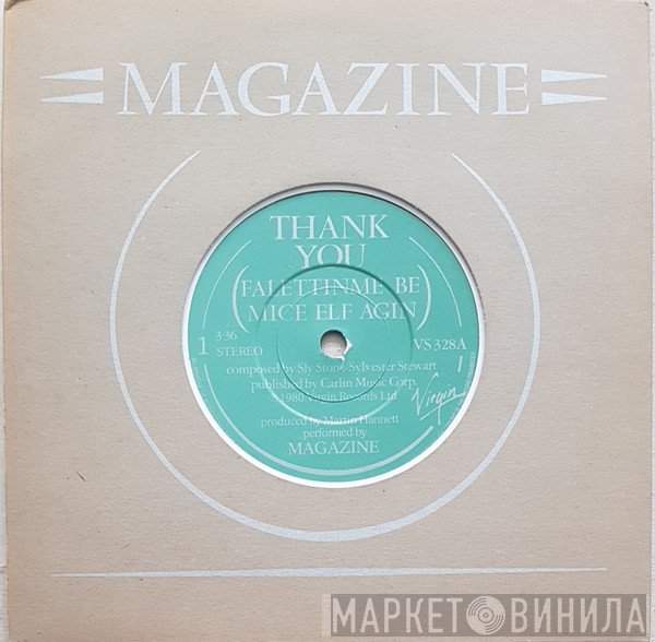 Magazine - Thank You (Falettinme Be Mice Elf Agin)