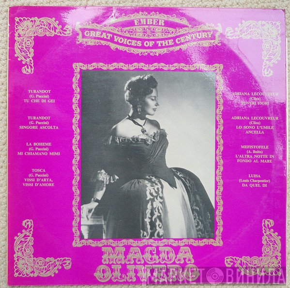 Magda Olivero - Magda Olivero