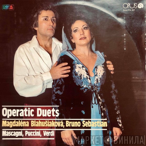Magdaléna Blahušiaková / Bruno Sebastián, Pietro Mascagni / Giacomo Puccini / Giuseppe Verdi  - Operatic Duets