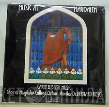 Magdalen College Choir Oxford, Bernard Rose  - Music At Magdalen: Early English Music