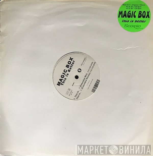 Magic Box  - This Is Better