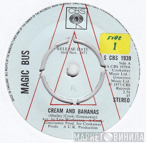 Magic Bus  - Cream And Bananas