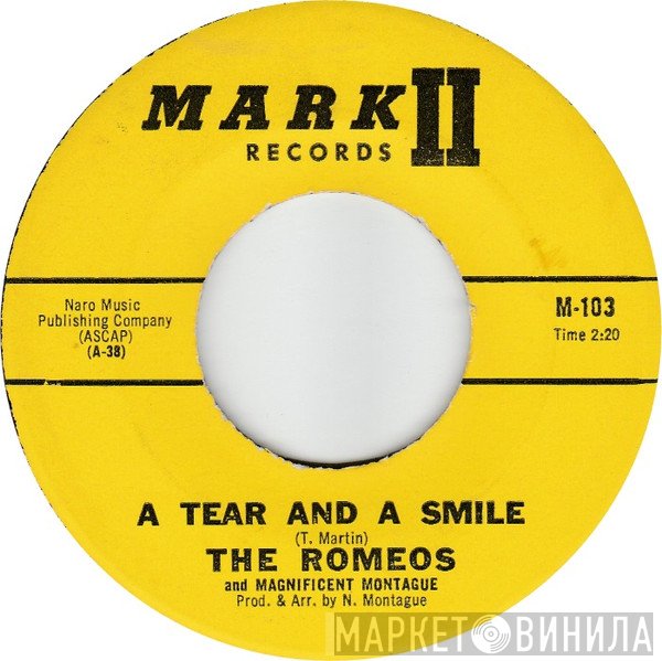 Magnificent Montague, The Romeos  - A Tear And A Smile / Searching (For Someone Like You)