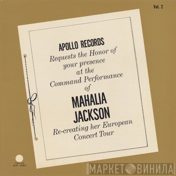 Mahalia Jackson  - Command Performance, Vol. 2