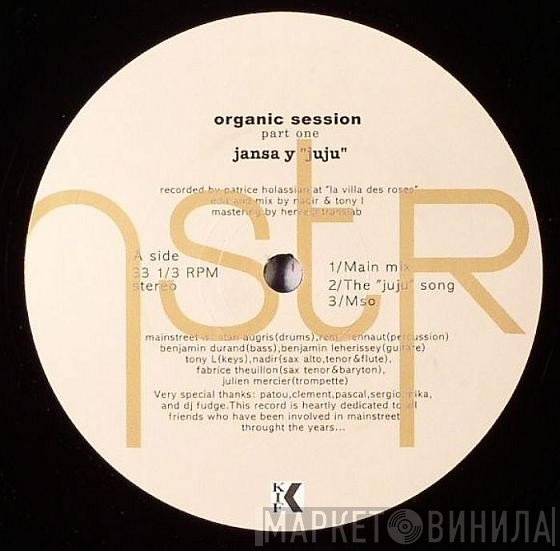 Mainstreet  - The Organic Session Part One