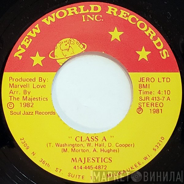 Majestics  - Class A / Key To Love (Is Understanding)