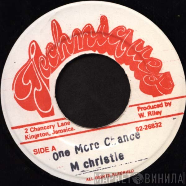 Major Christie - One More Chance
