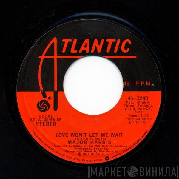 Major Harris - Love Won't Let Me Wait