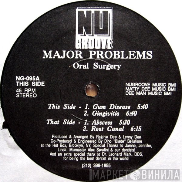 Major Problems - Oral Surgery