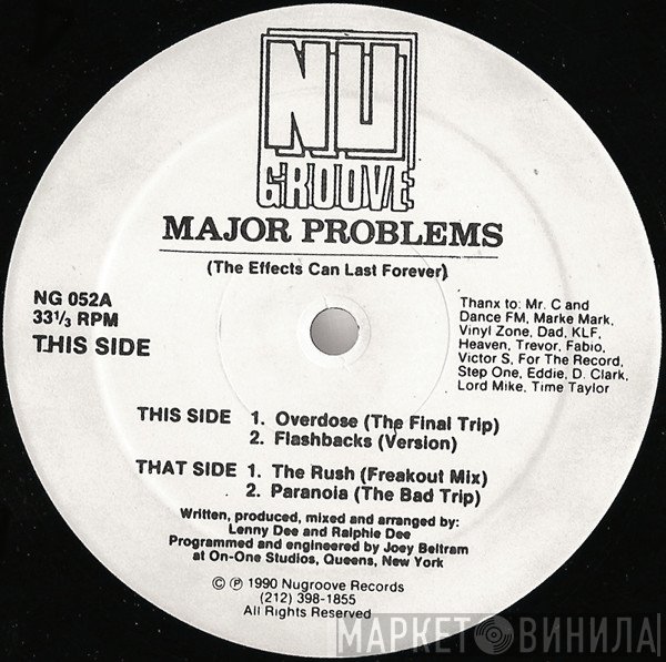 Major Problems - The Effects Can Last Forever