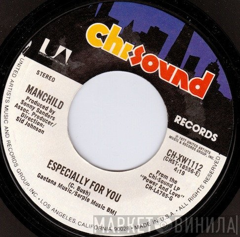 Manchild  - Especially For You / Takin' It To The Streets