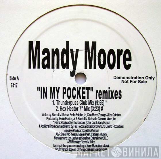 Mandy Moore  - In My Pocket (Remixes)