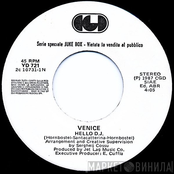 Mandy Smith, Venice - Hello DJ / I Just Can't Wait