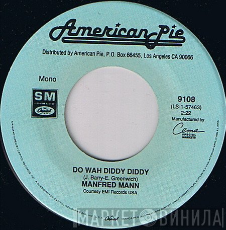 Manfred Mann, Gary Lewis & The Playboys - Do Wah Diddy Diddy / This Diamond Ring